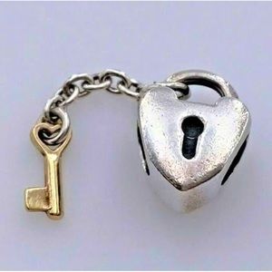 Authentic Pandora “Key To My Heart” Charm